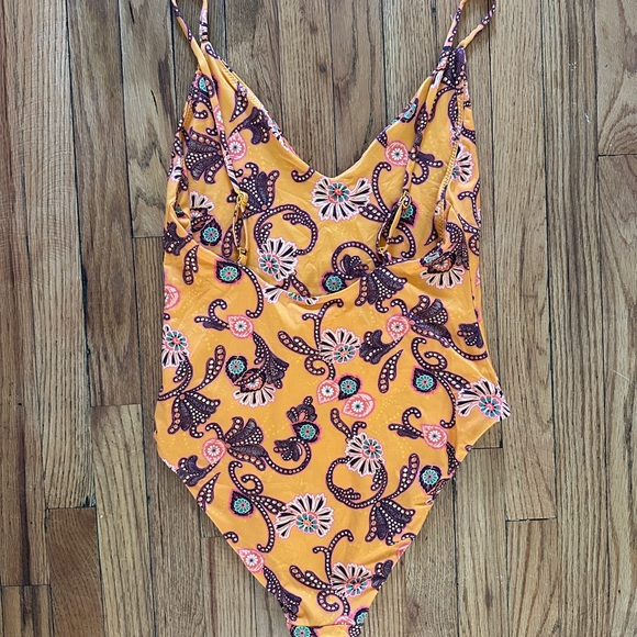 A.L.C. Cleo Scoop printed one-piece - Picture 4 of 5